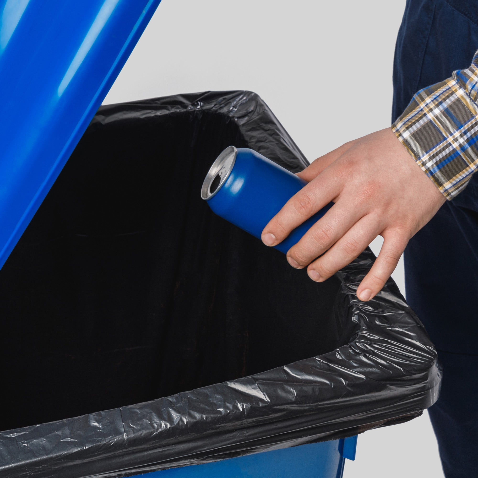 EcoBag - 10 Pack Heavy Duty Bin Bags - 150L - 74 Micron - Durable, Recyclable, Leak Resistant & Eco-Friendly